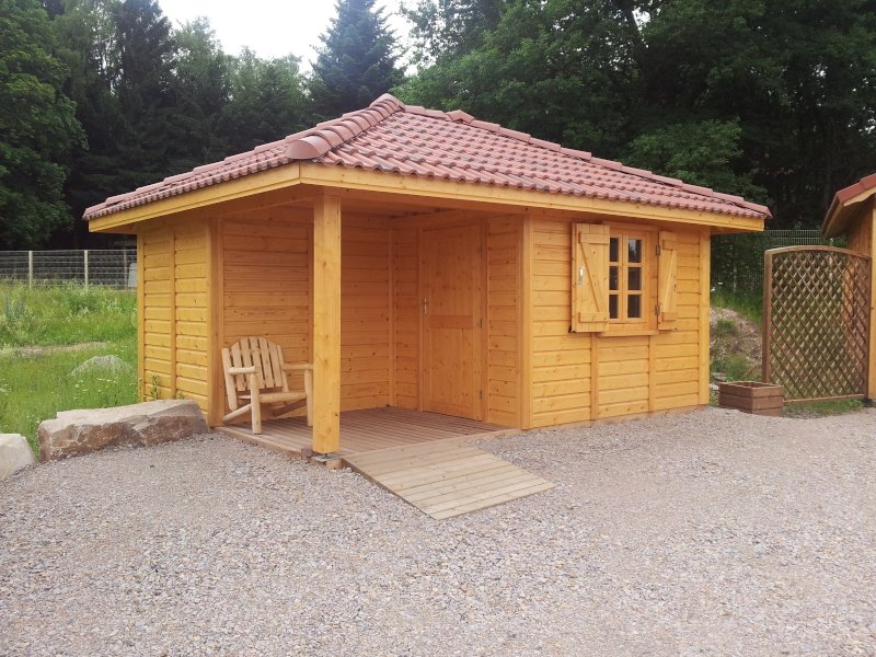 Chalet bois 6m2 200x300cm Solen de Jardin et Chalet